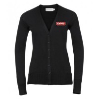 Drive Vauxhall Russell Collection Cotton Acrylic V Neck Cardigan  Ladies