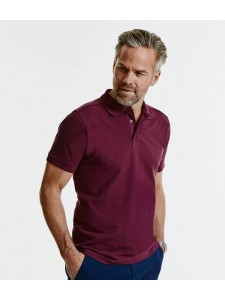 Russell Tailored Stretch Piqué Polo Shirt