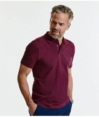 Russell Tailored Stretch Piqué Polo Shirt
