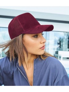 Beechfield Suede Snapback Trucker Cap