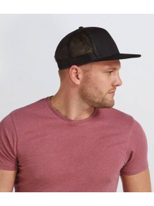 Beechfield Original Flat Peak 6 Panel Trucker Cap