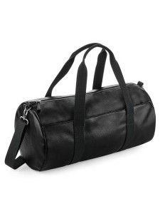 BagBase Faux Leather Barrel Bag
