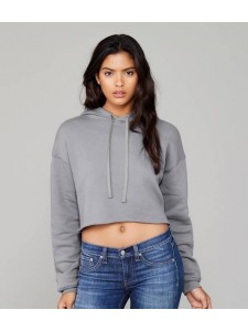 Bella Ladies Cropped Hoodie