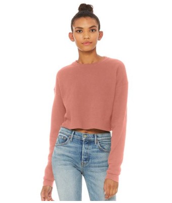 Bella Ladies Cropped Sweatshirt