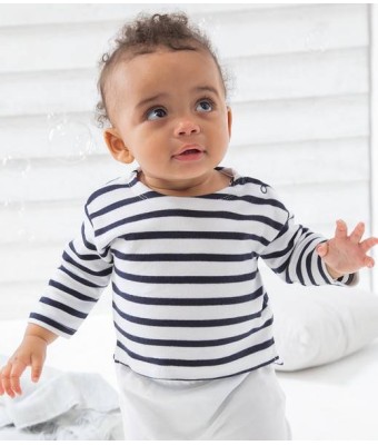 BabyBugz Baby Breton Long Sleeve T-Shirt