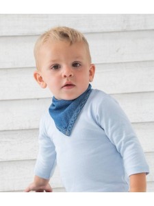 BabyBugz Baby Rocks Denim Bandana Bib