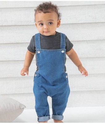 BabyBugz Baby Rocks Denim Dungarees