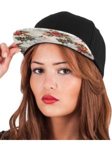 Flexfit Floral Snapback Cap
