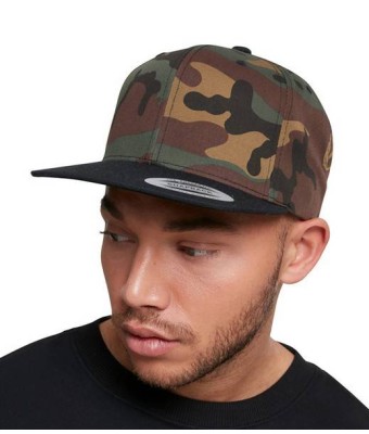 Flexfit Two Tone Classic Camo Snapback Cap