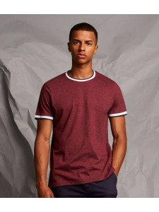 Front Row Contrast Tipped T-Shirt