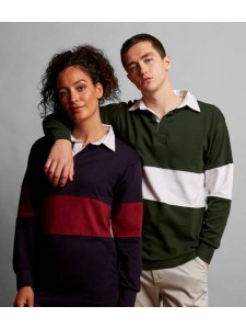 Front Row Panelled Rugby Shirt