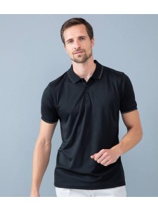 Henbury HiCool® Tipped Polo Shirt