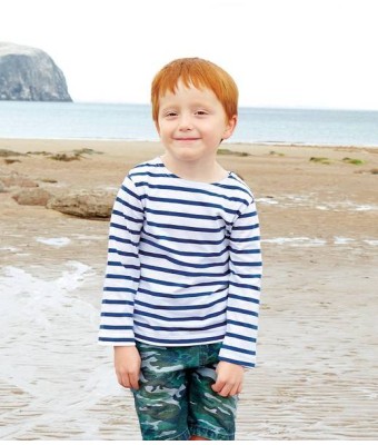 Mantis Mini Kids Breton Long Sleeve T-Shirt