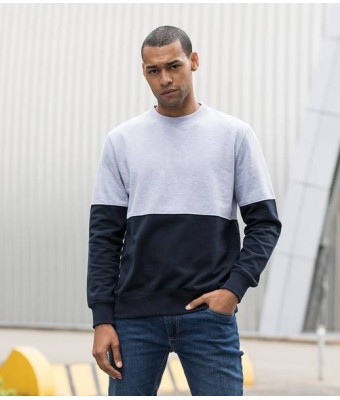 AWDis Colour Block Sweatshirt