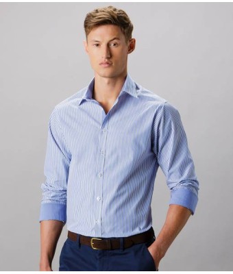 Clayton and Ford Bengal Long Sleeve Tailored Stripe Shirt
