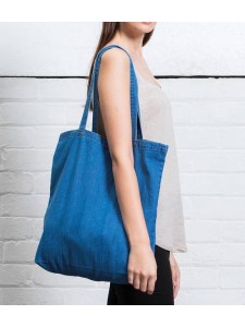 Mantis Denim Tote Bag