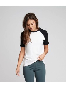 Next Level Unisex Contrast Cotton Raglan T-Shirt
