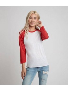 Next Level Unisex Tri-Blend 3/4 Sleeve Raglan T-Shirt