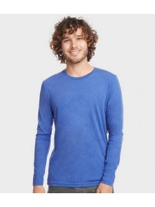Next Level Unisex Long Sleeve Tri-Blend Crew T-Shirt