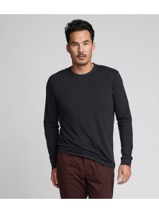 Next Level Unisex Sueded Long Sleeve Crew Neck T-Shirt