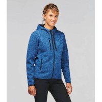 Proact Ladies Heather Hooded Jacket