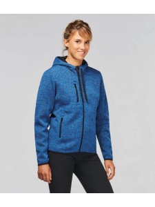 Proact Ladies Heather Hooded Jacket