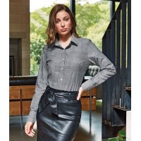 Premier Ladies Long Sleeve Chambray Shirt