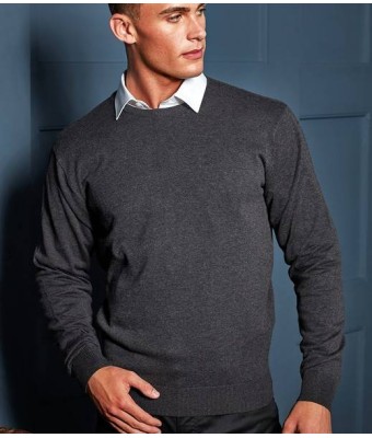 Premier Cotton Rich Crew Neck Sweater