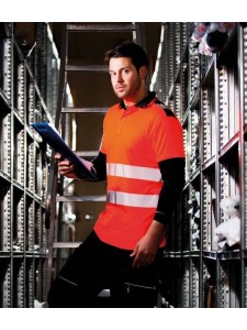 Portwest PW3 Hi-Vis Polo Shirt