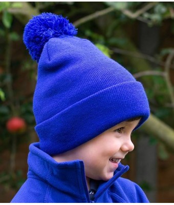Result Core Kids Pom Pom Beanie