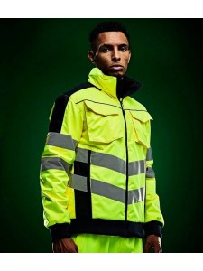 Regatta Hi-Vis Pro Contrast Bomber Jacket