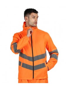 Regatta Hi-Vis Pro Packaway Jacket
