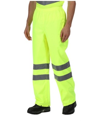 Regatta Hi-Vis Pro Packaway Overtrousers