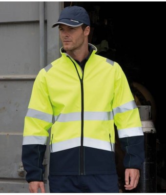 Result Safe-Guard Printable Safety Soft Shell Jacket