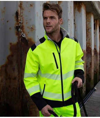 Result Safe-Guard Printable Ripstop Safety Soft Shell Jacket
