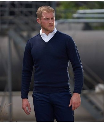 PRO RTX Pro Acrylic V Neck Sweater