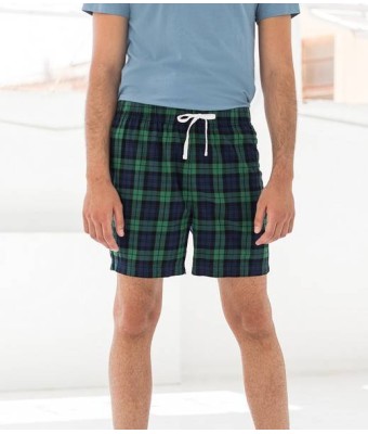 SF Men Tartan Lounge Shorts