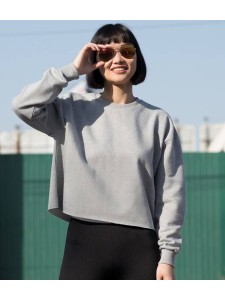 SF Ladies Cropped Slounge Sweatshirt