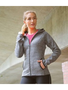 Spiro Ladies Micro Fleece Hoodie
