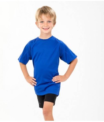 Spiro Kids Impact Performance Aircool T-Shirt