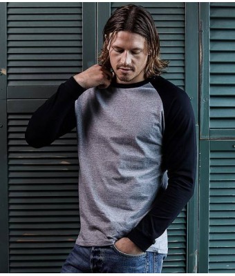 Tee Jays Long Sleeve Baseball T-Shirt