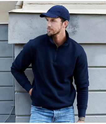 Tee Jays Half Zip Sweatshirt