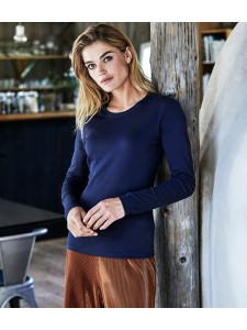 Tee Jays Ladies Long Sleeve Interlock T-Shirt