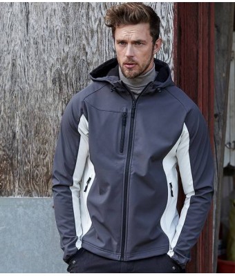 Tee Jays Lightweight Performance Hooded Soft Shell Jacket