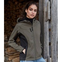 Tee Jays Ladies Lightweight Performance Hooded Soft Shell Jacket