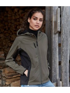 Tee Jays Ladies Lightweight Performance Hooded Soft Shell Jacket