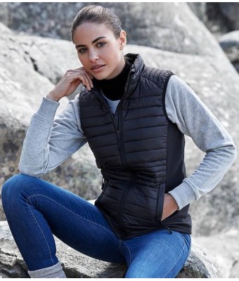 Tee Jays Ladies Crossover Padded Bodywarmer