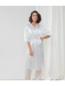 Towel City Ladies Satin Robe