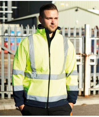 Warrior Iowa Hi-Vis Soft Shell Jacket