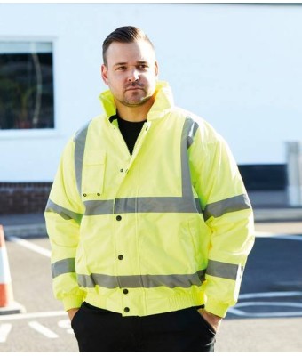 Warrior Tulsa Hi-Vis Bomber Jacket